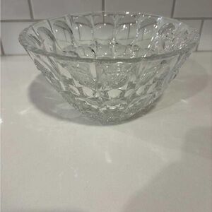 Elegant Clear Glass Bowl